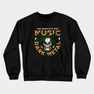 dark skull and snake v6 Crewneck Sweatshirt